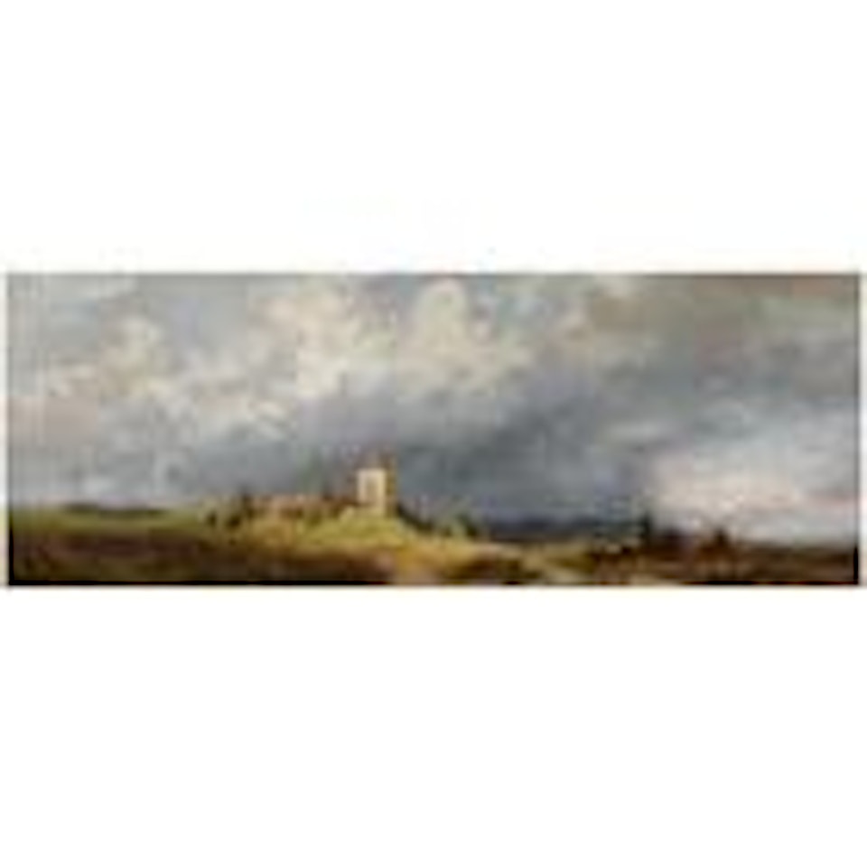 Dorfkirche and der Scheldemundung by Carl Spitzweg