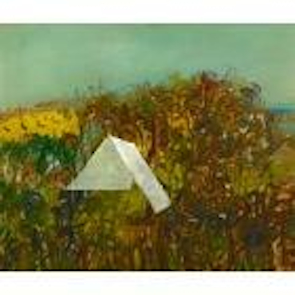 Kelly's tent by Sidney Nolan