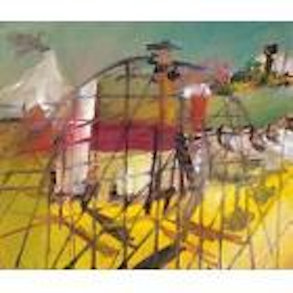 Luna park by Sidney Nolan