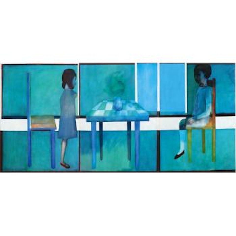 Triptych by Charles Blackman