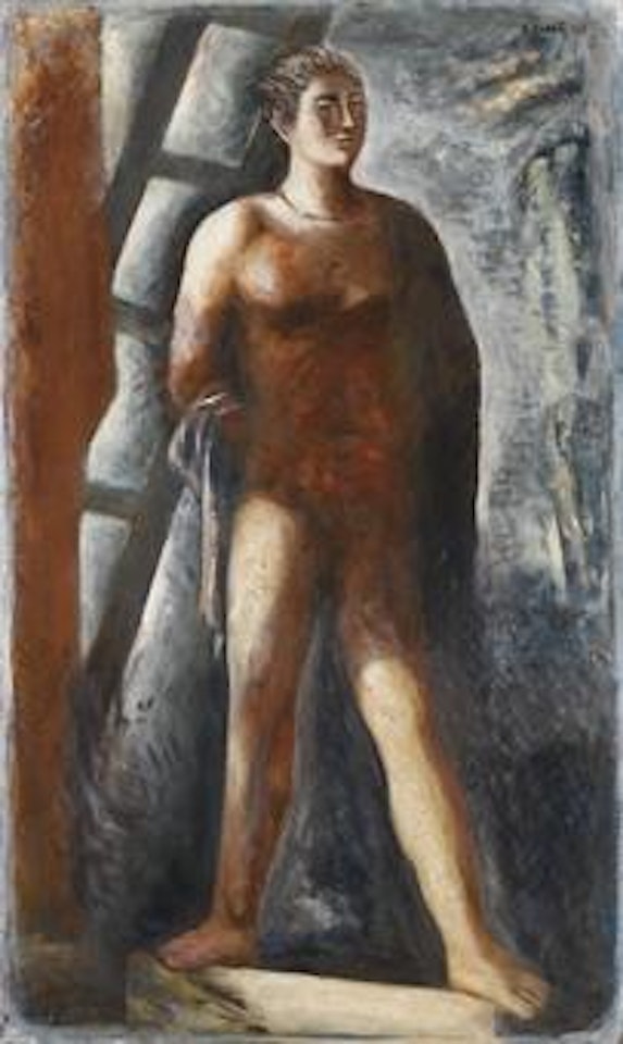 L'attore by Carlo Carra
