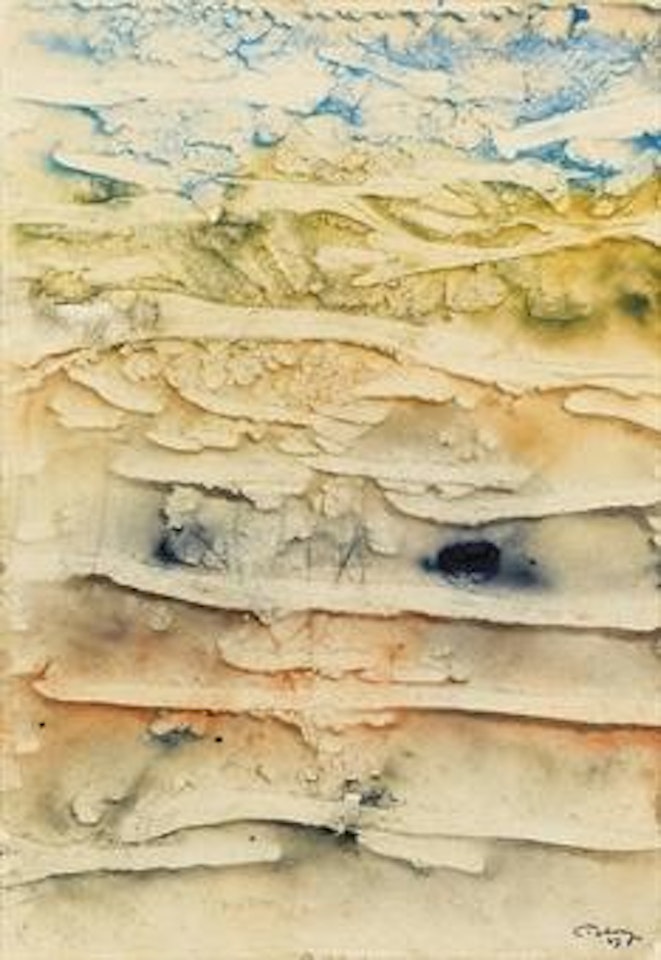 Rising Hills by Mark Tobey