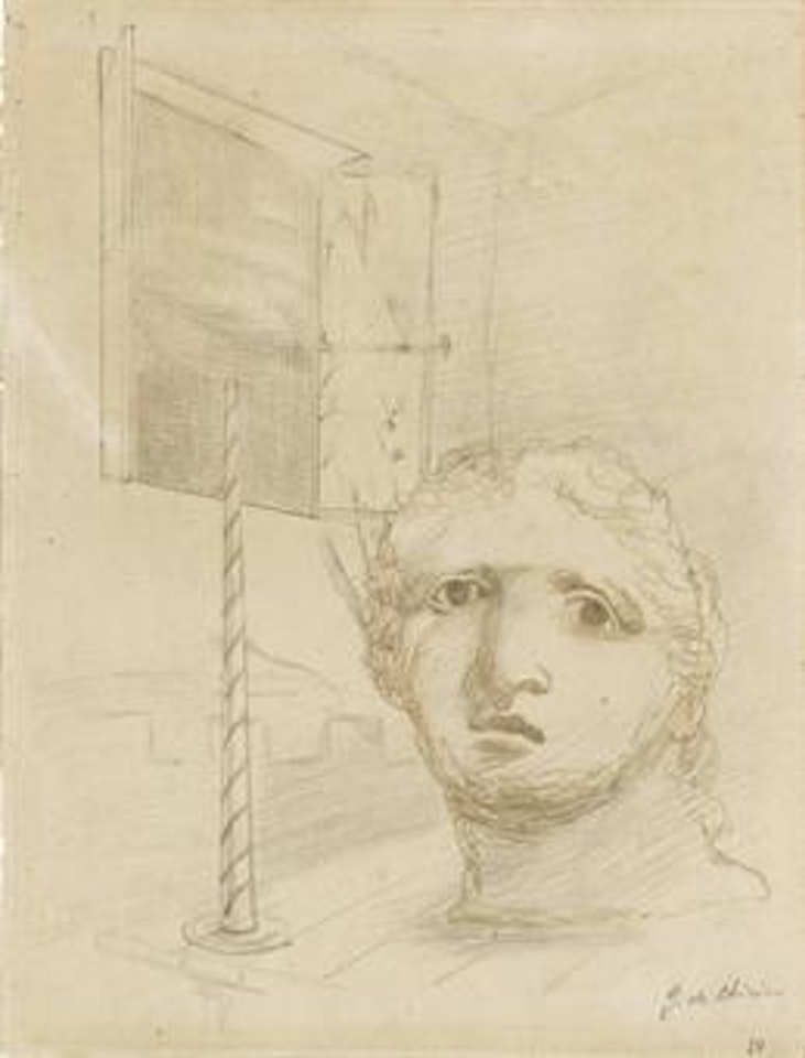 Testa metafisica by Giorgio de Chirico