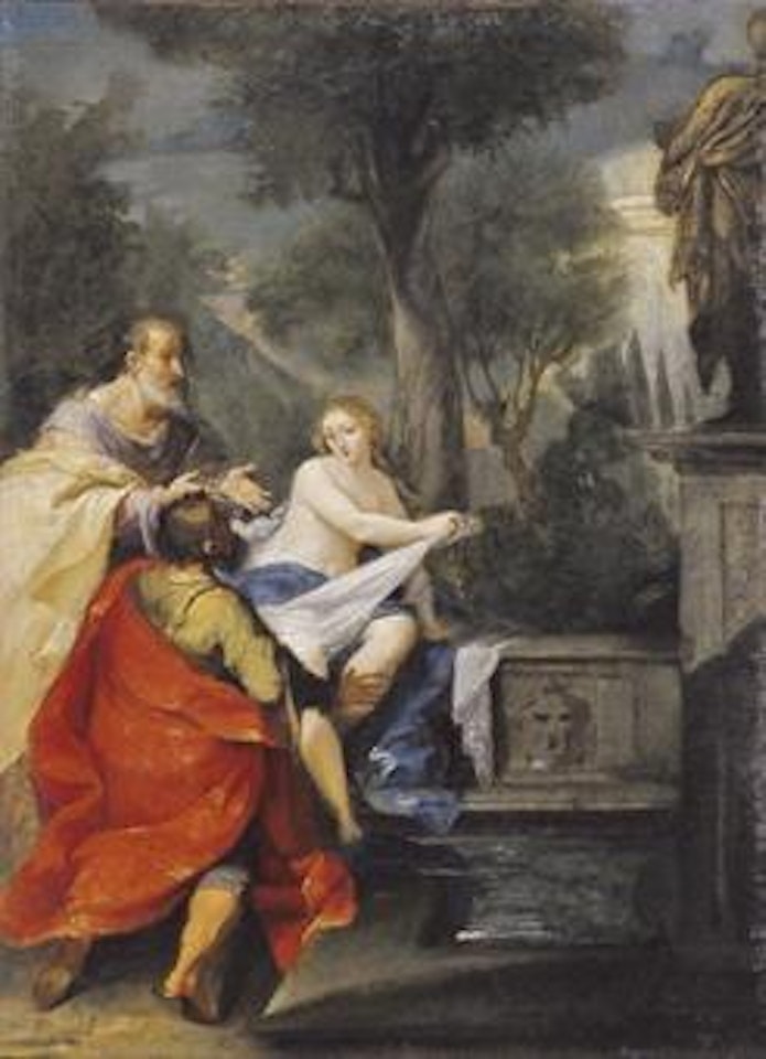 Susanna e i vecchioni by Giovan Gioseffo Dal Sole