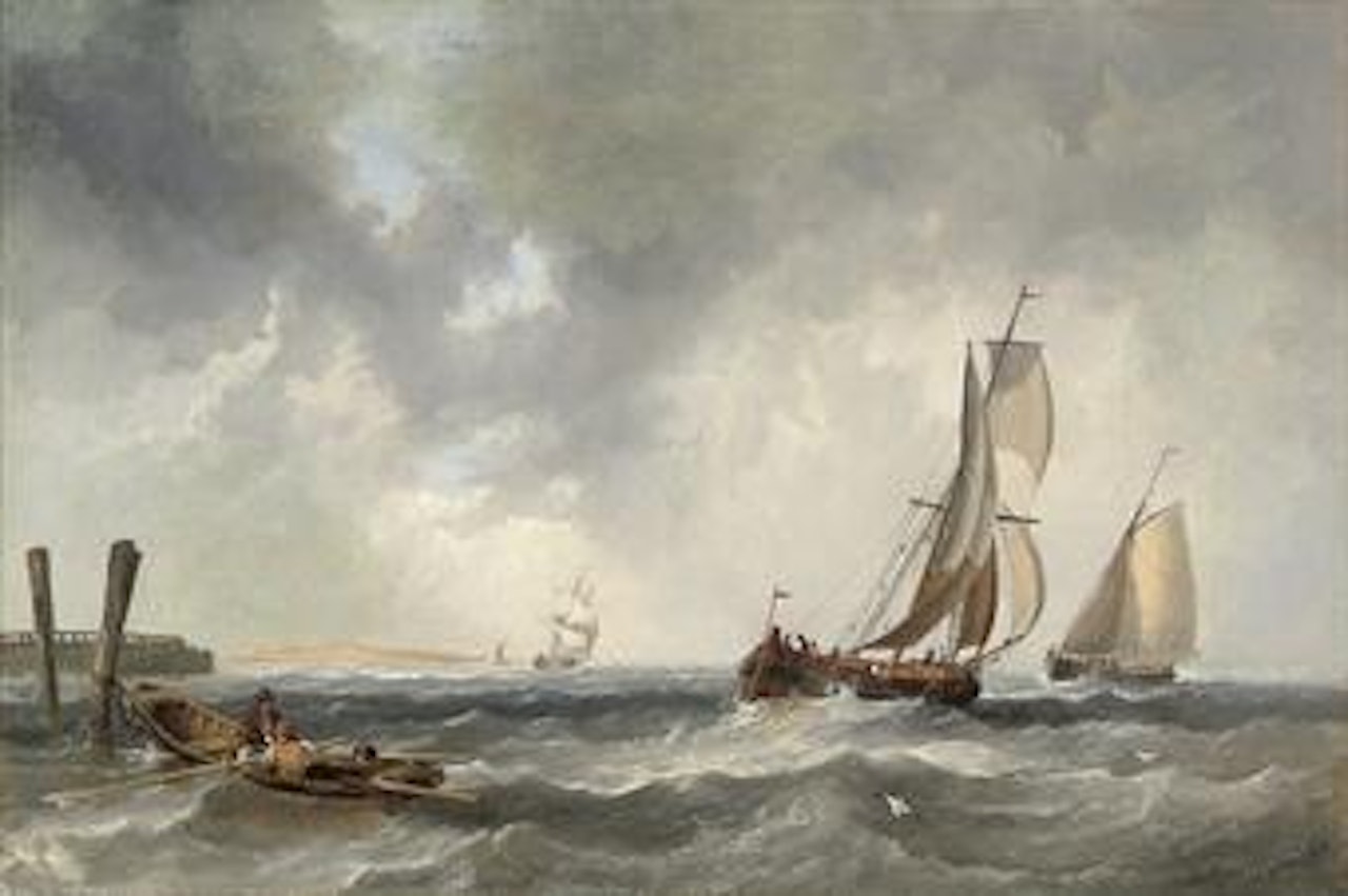 Off to the fishing grounds by John Wilson Carmichael