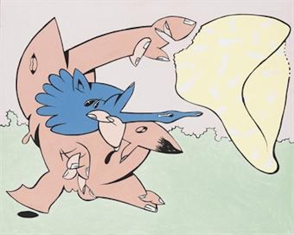 La rete by Valerio Adami