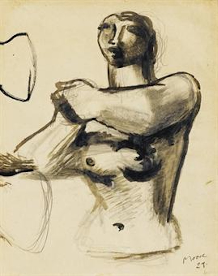 Half figure by Henry Moore