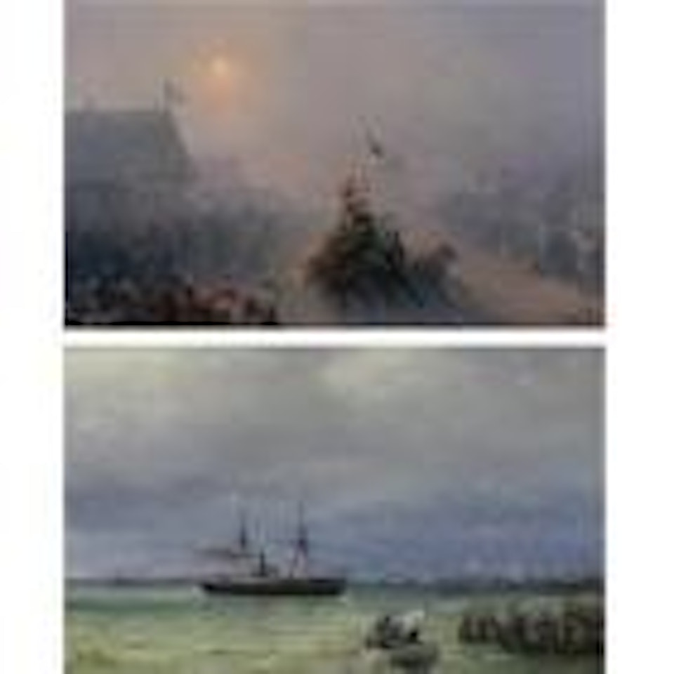 Distributing supplies and the relief ship by Ivan Konstantinovich Aivazovsky