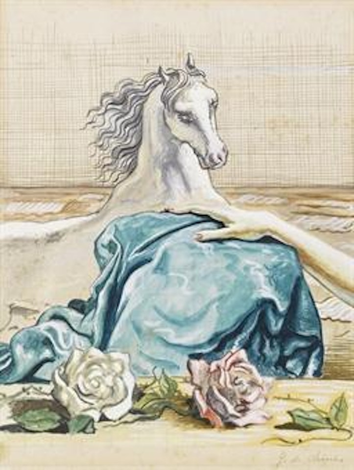 Studio per la copertina di Vogue by Giorgio de Chirico