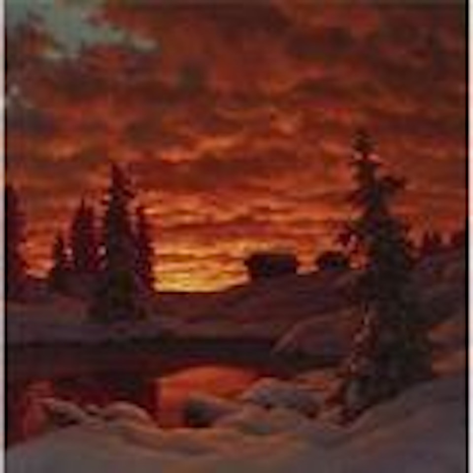 Sunset by Ivan Fedorovich Choultse