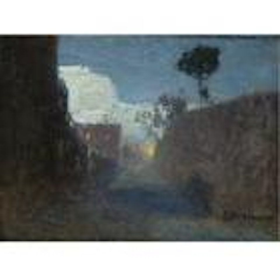 Moonlit passage in Jupille, 1911 by Ivan Pavlovitch Pochitonov