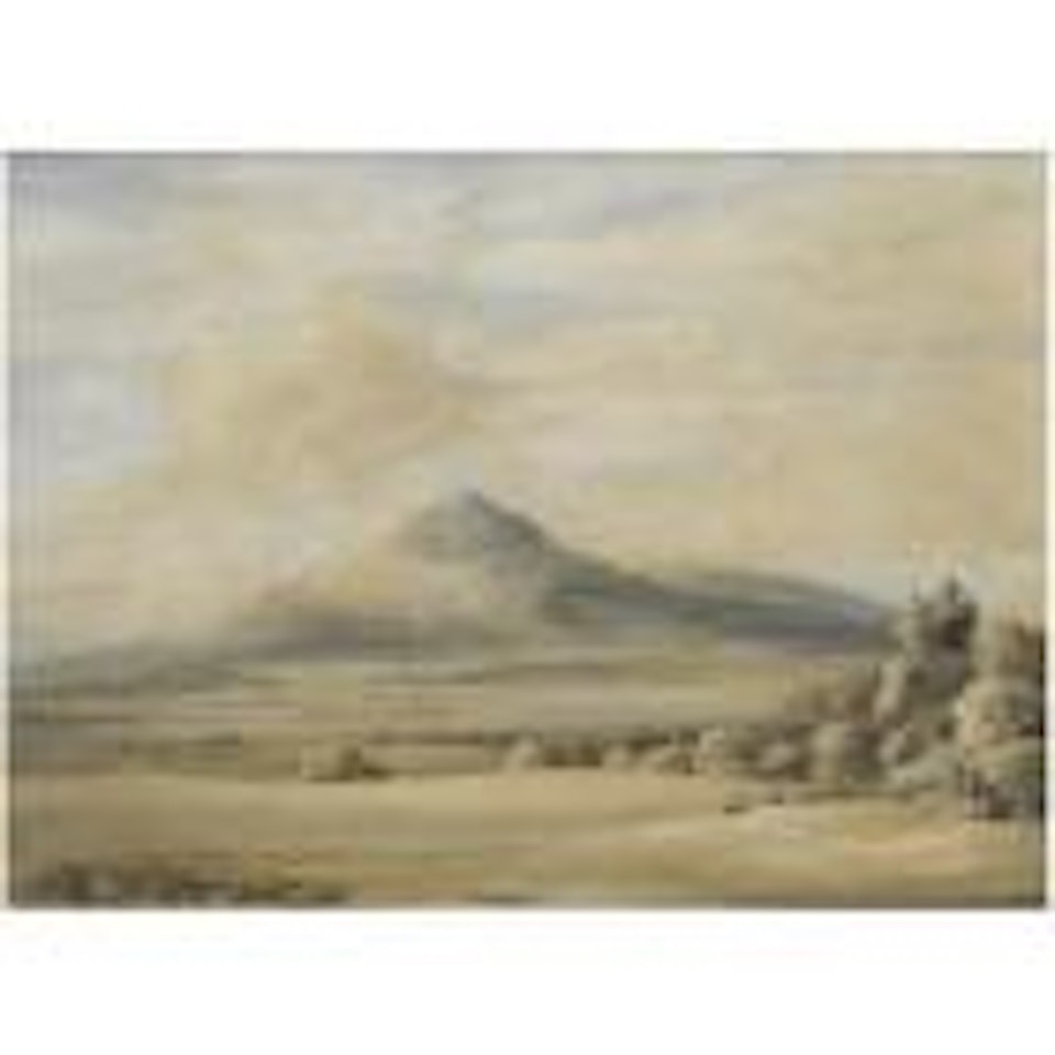 A view of the Wrekin in Shropshire going from Wenlock to Shrewsbury by Francis Towne