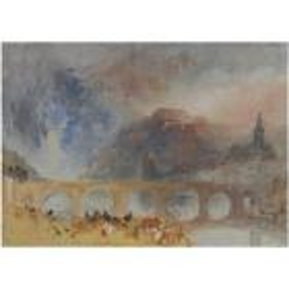 View of Givet, on the Meuse, South of Dinant by Joseph Mallord William Turner