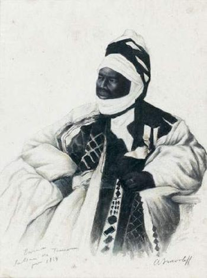 Portrait de Barnou, sculpteur by Alexander Evgenievich Yakovlev