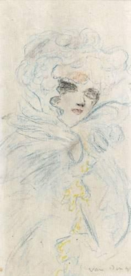 Jeune femme by Kees van Dongen