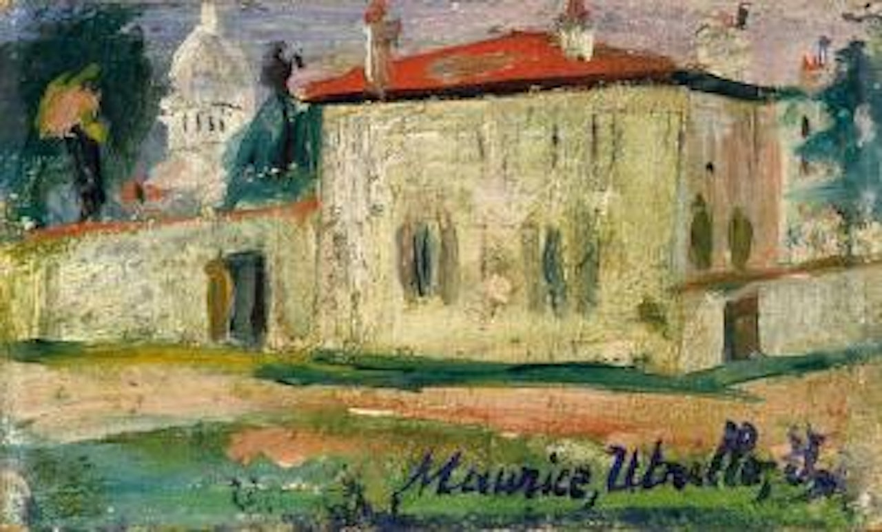 La maison de Berlioz a Montmartre by Maurice Utrillo