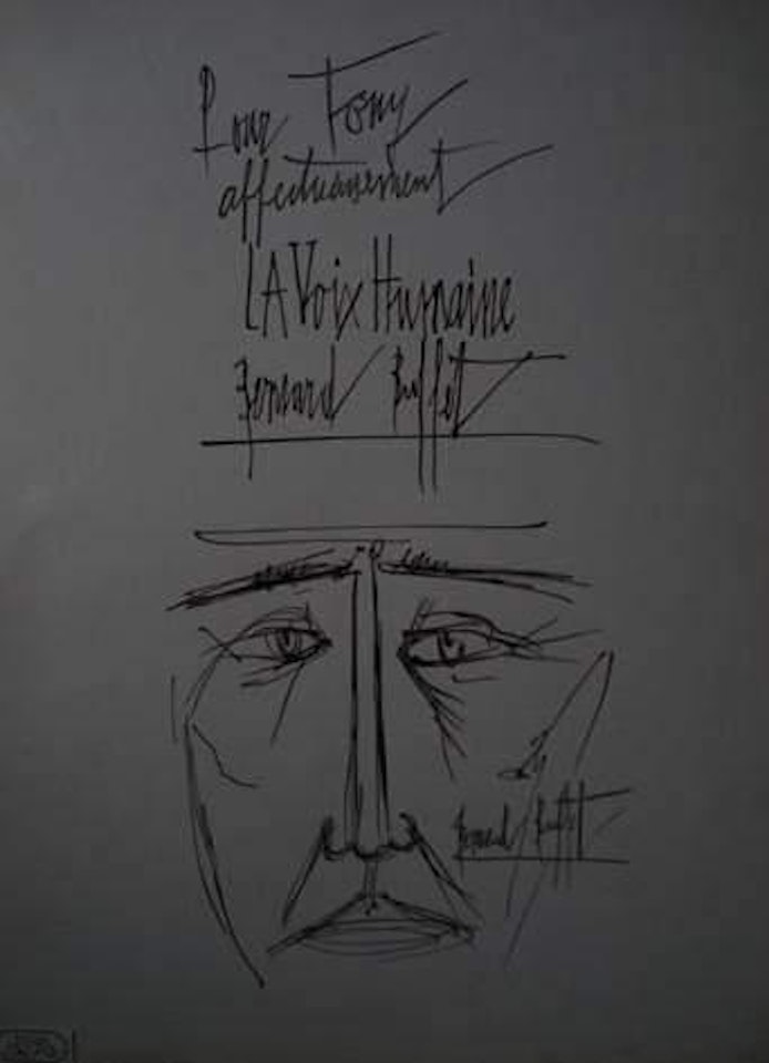 Visage by Bernard Buffet