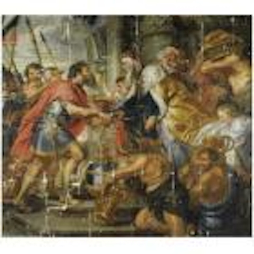 The meeting of Abraham and Melchizedek by Peter Paul Rubens