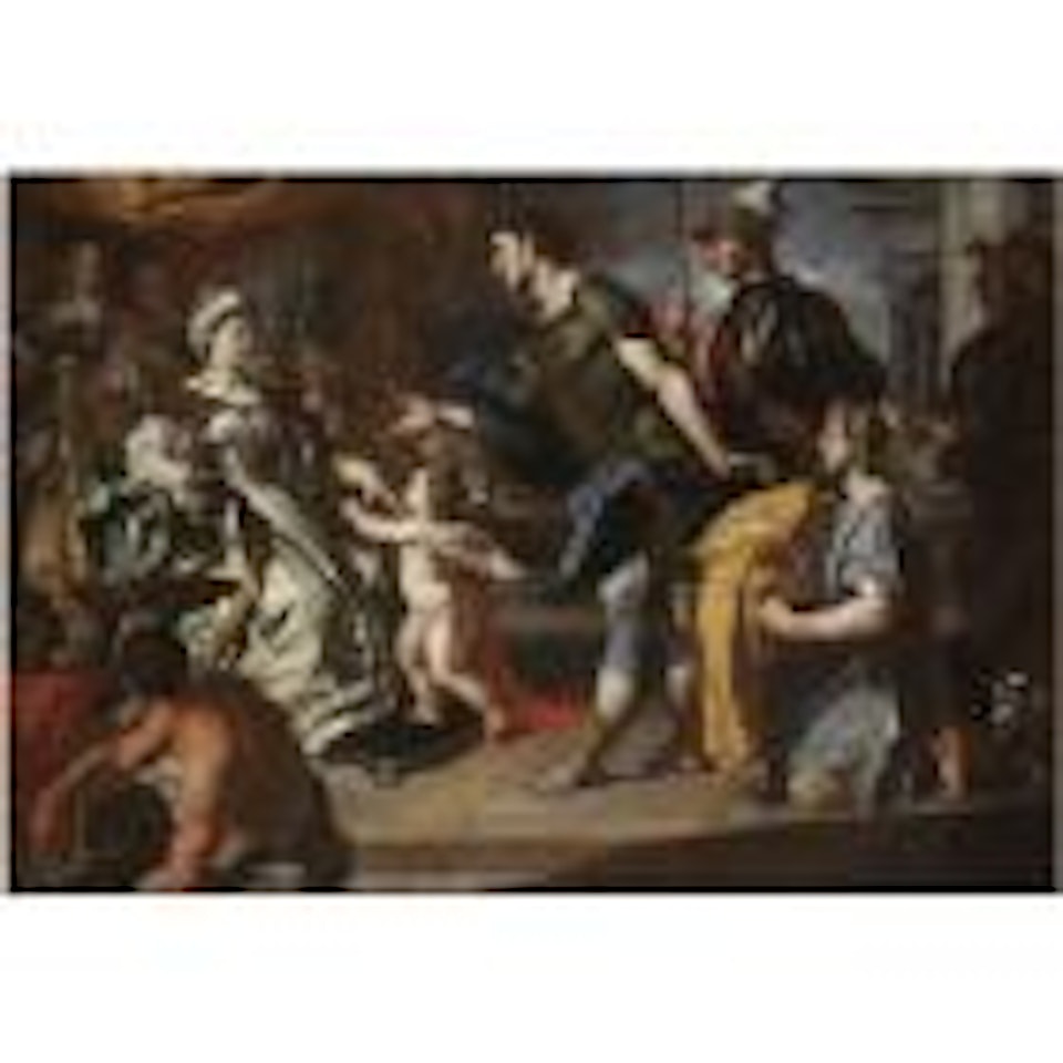 Dido receiving Aeneas and Cupid disguised as Ascanius by Francesco Solimena