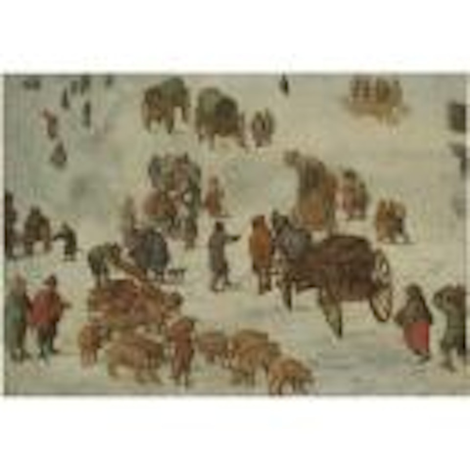 Studies of a pig market by Jan Brueghel the Younger