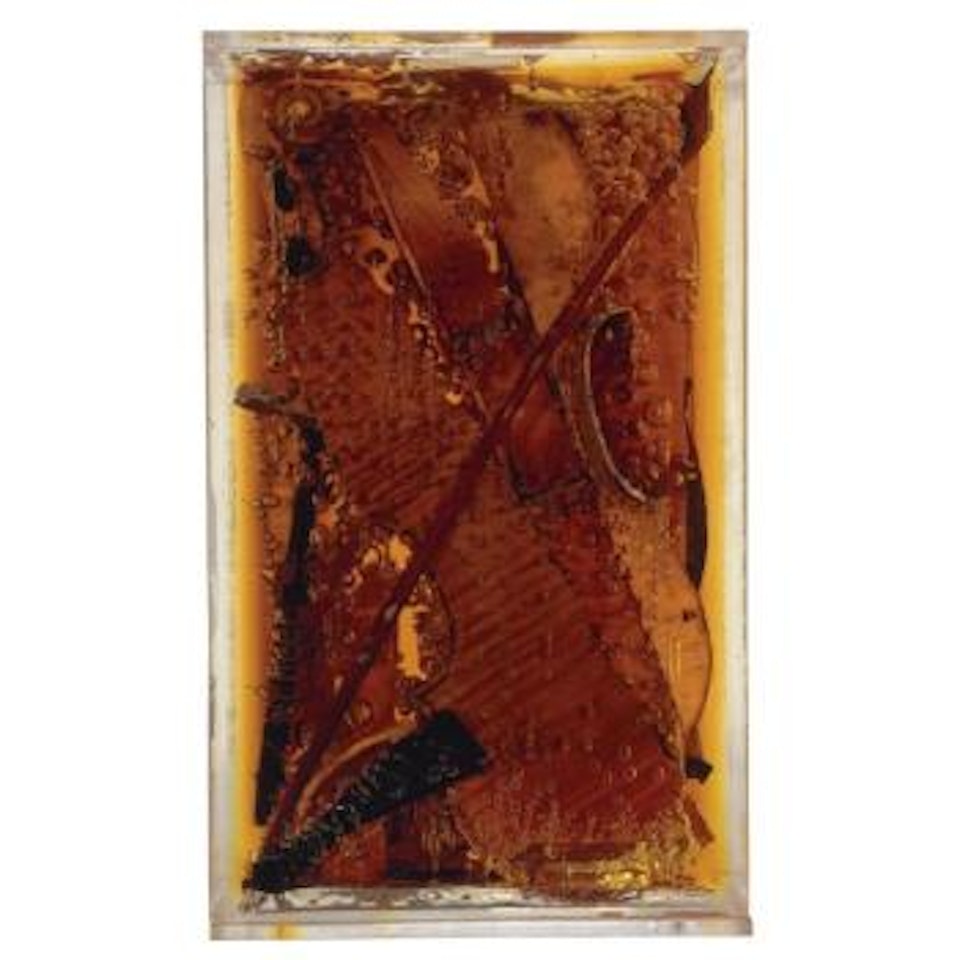 Accumulation (Violin parts) by Arman
