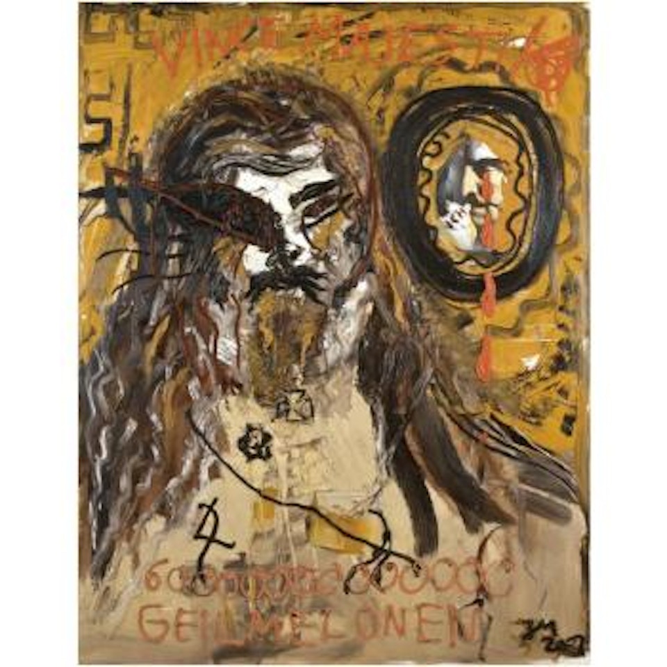 St Stallburschn's (Selbsportrait) by Jonathan Meese