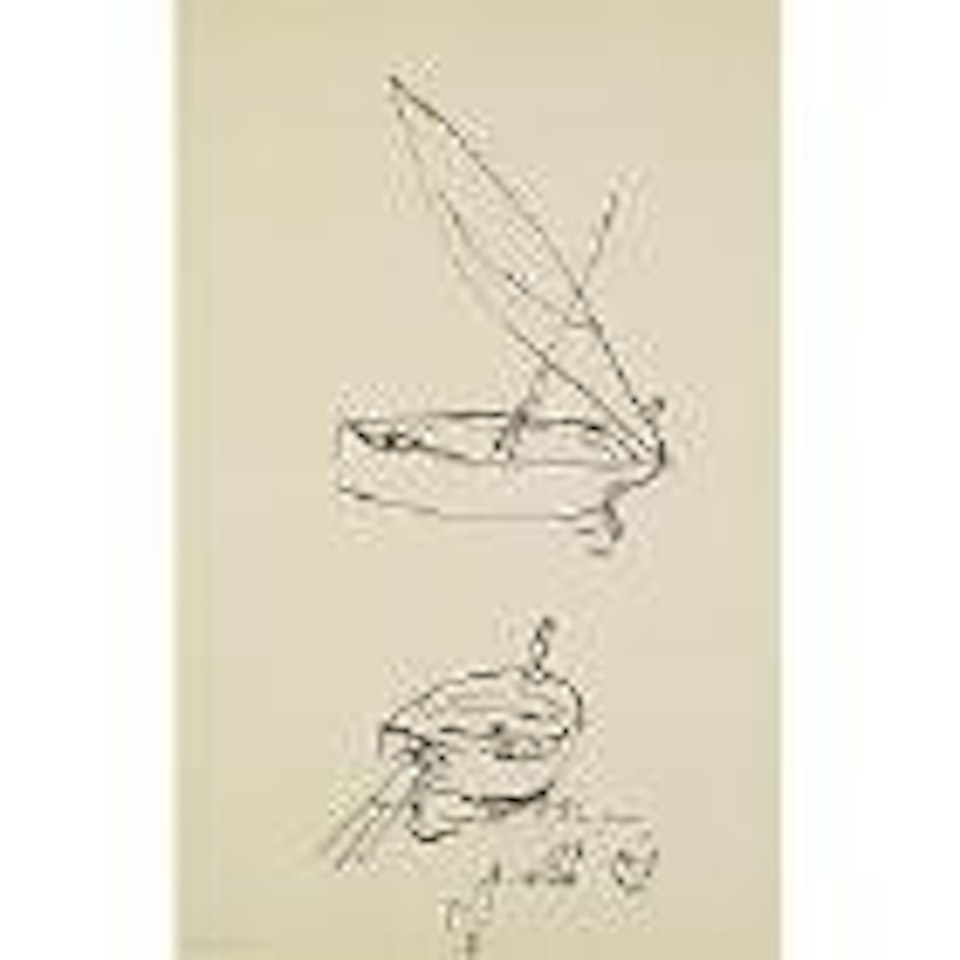 Bateaux et poulets, Collioure by Henri Matisse