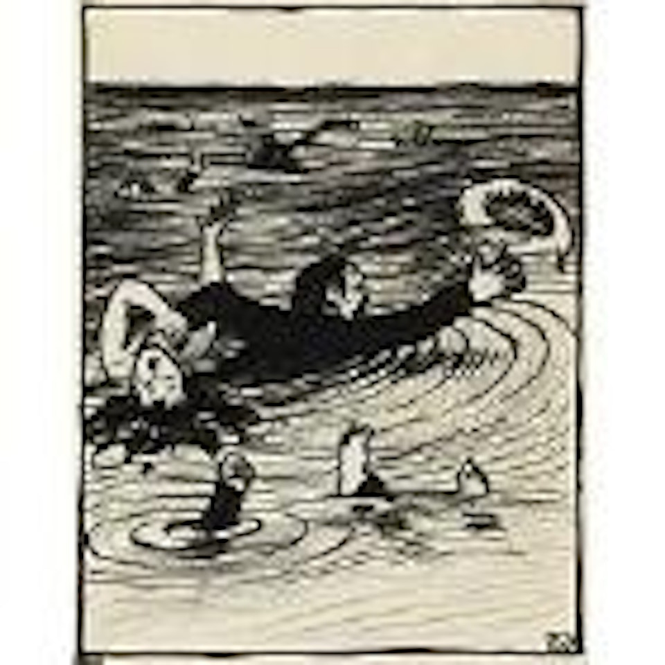 Saint vierge il etait temps! Le canard sauvage, 2 juin 1903 by Félix Vallotton