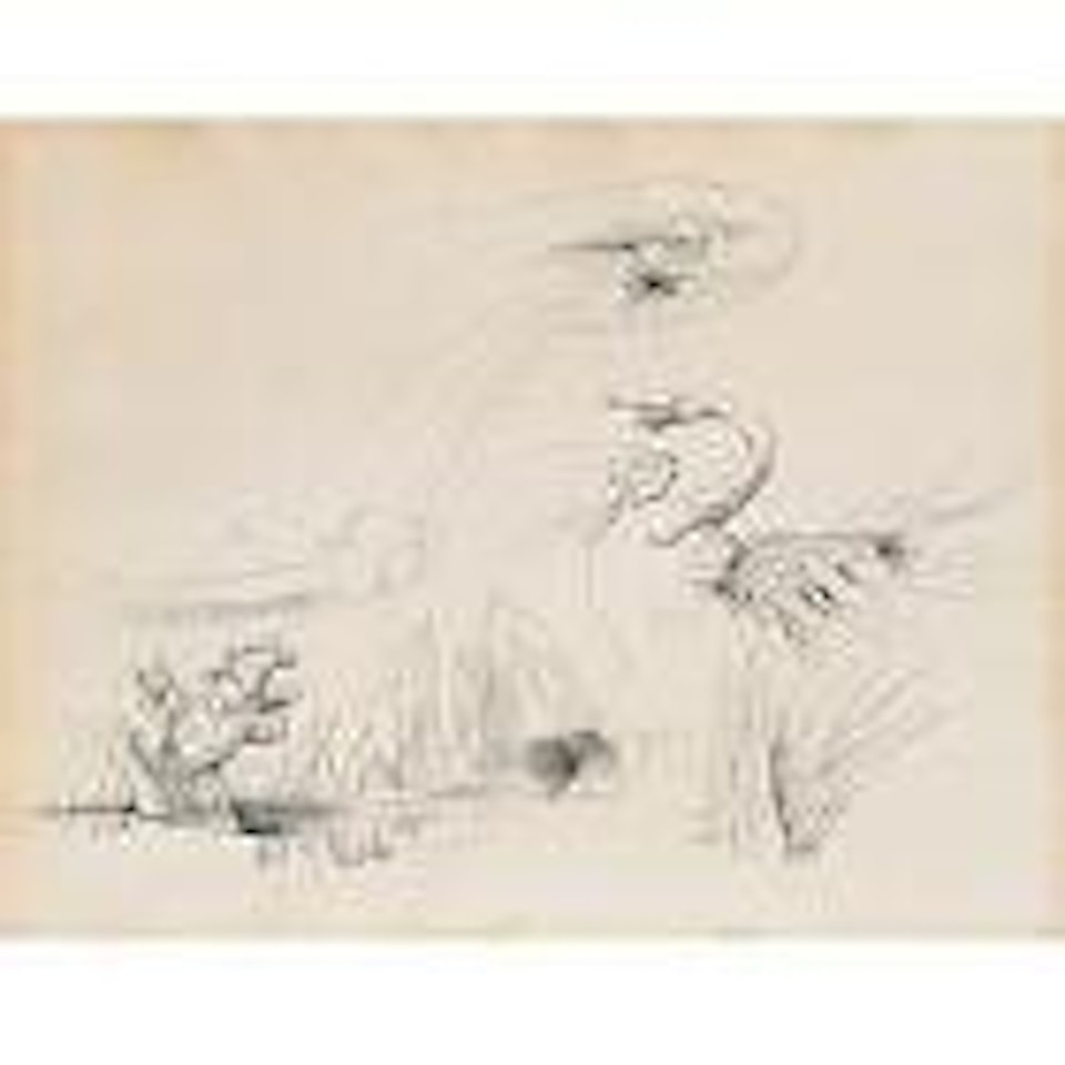 Pres des signes du feu (Mythologie de la nature) by André Masson