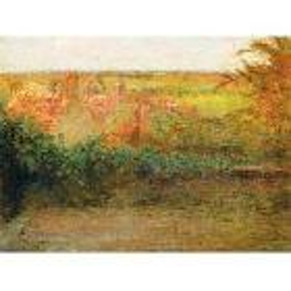 La terrasse, soleil, Gerberoy by Henri Le Sidaner