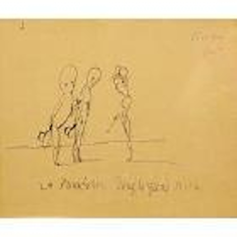 La presentation dans le grand monde by Pablo Picasso