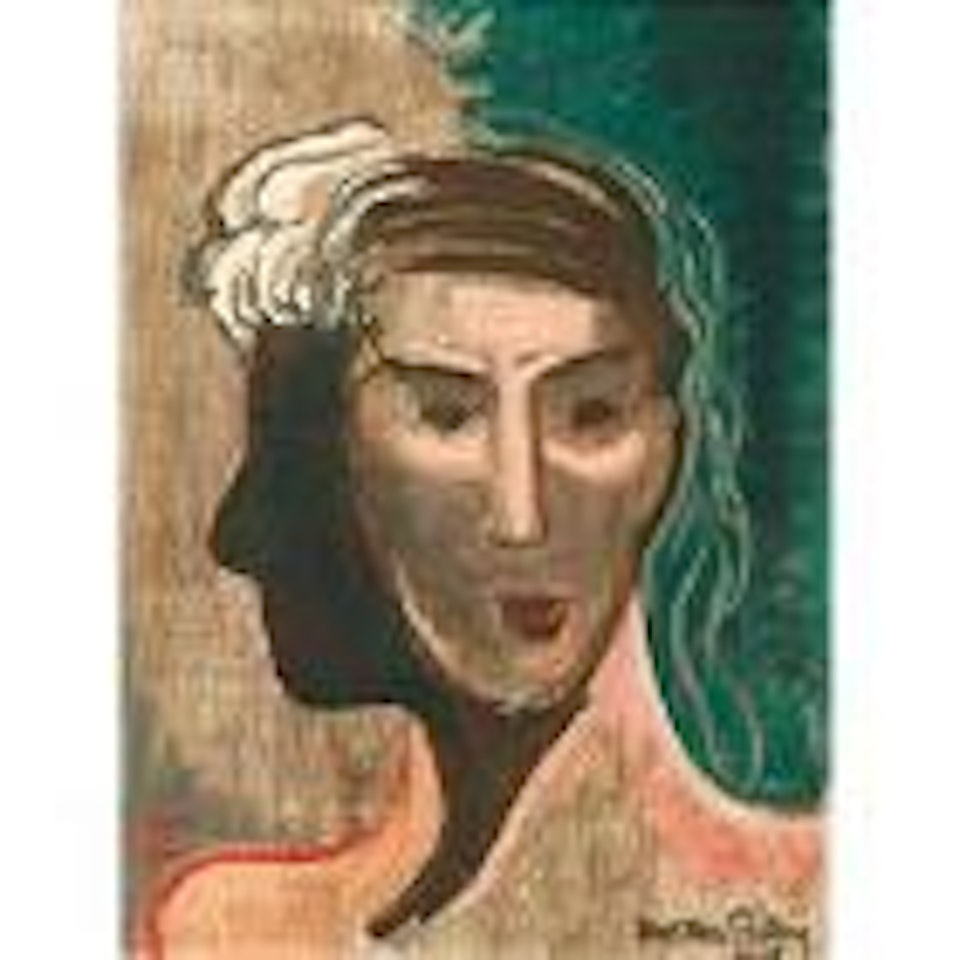Double portrait by Man Ray