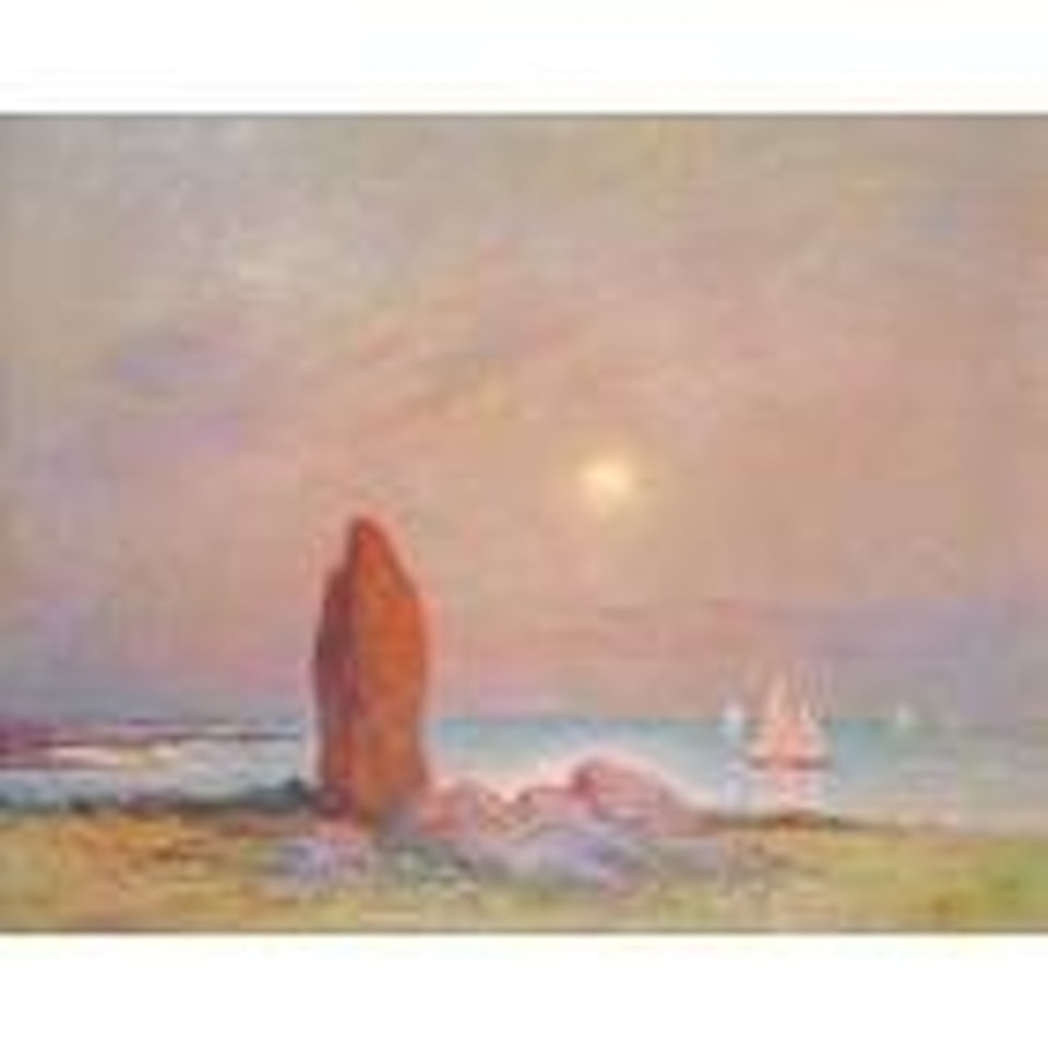 Menhir by Ferdinand du Puigaudeau