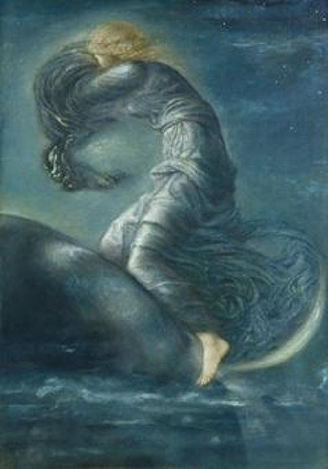 Luna by Edward Coley Burne-Jones