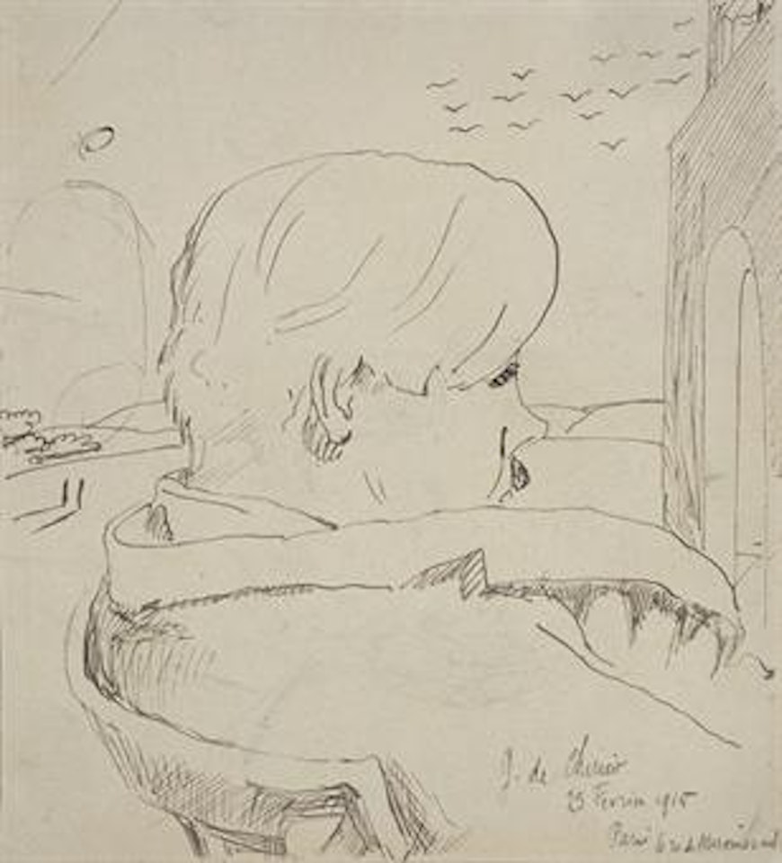 Ritratto di Paul Guillaume by Giorgio de Chirico