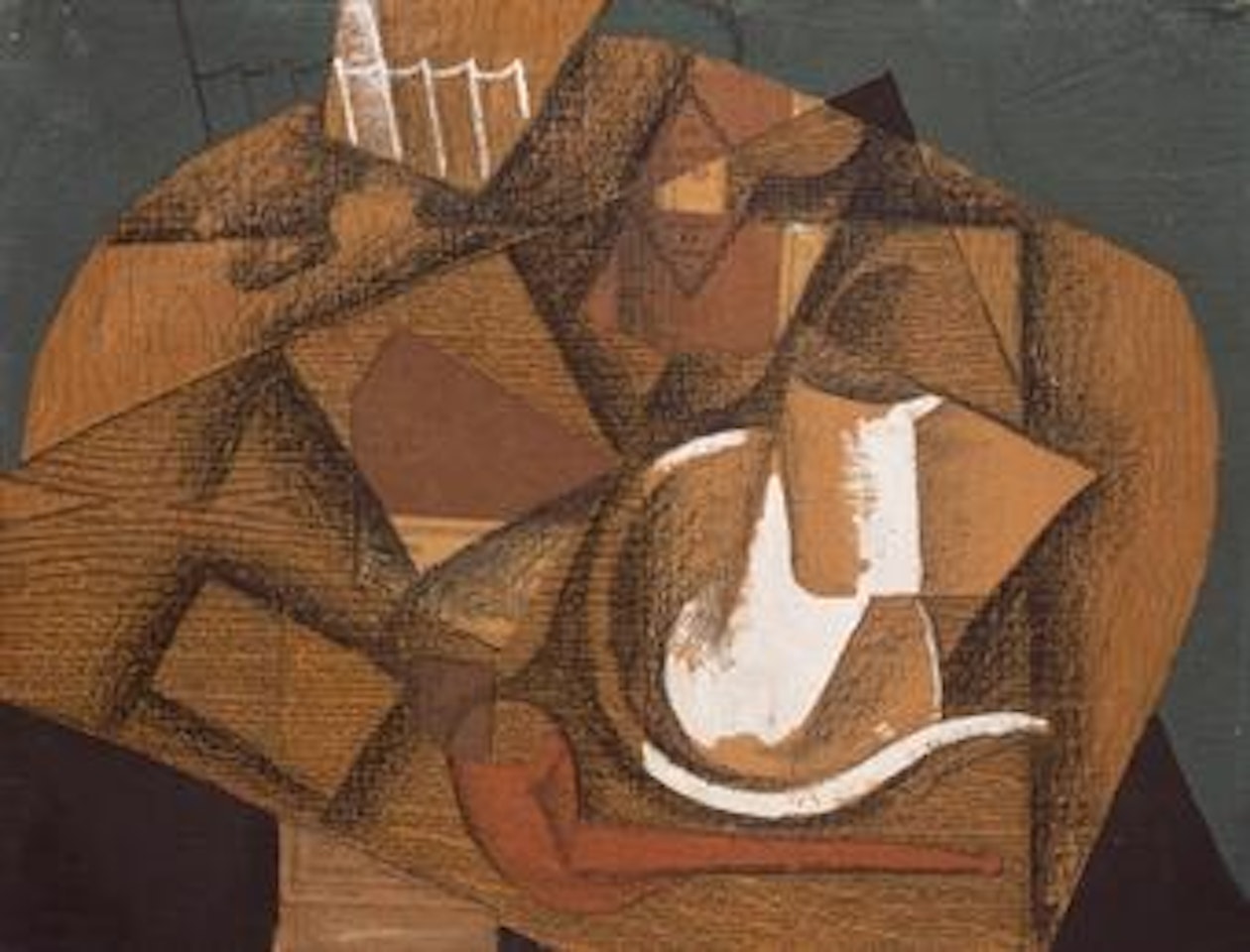 Tasse et pipe by Juan Gris
