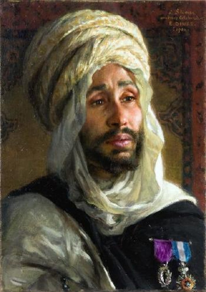 Portrait de Sliman Ben Ibrahim by Etienne Alphonse Dinet