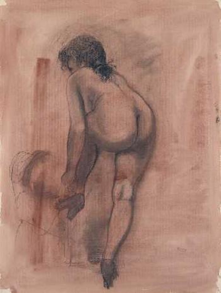 Weiblicher Rückenakt by George Grosz