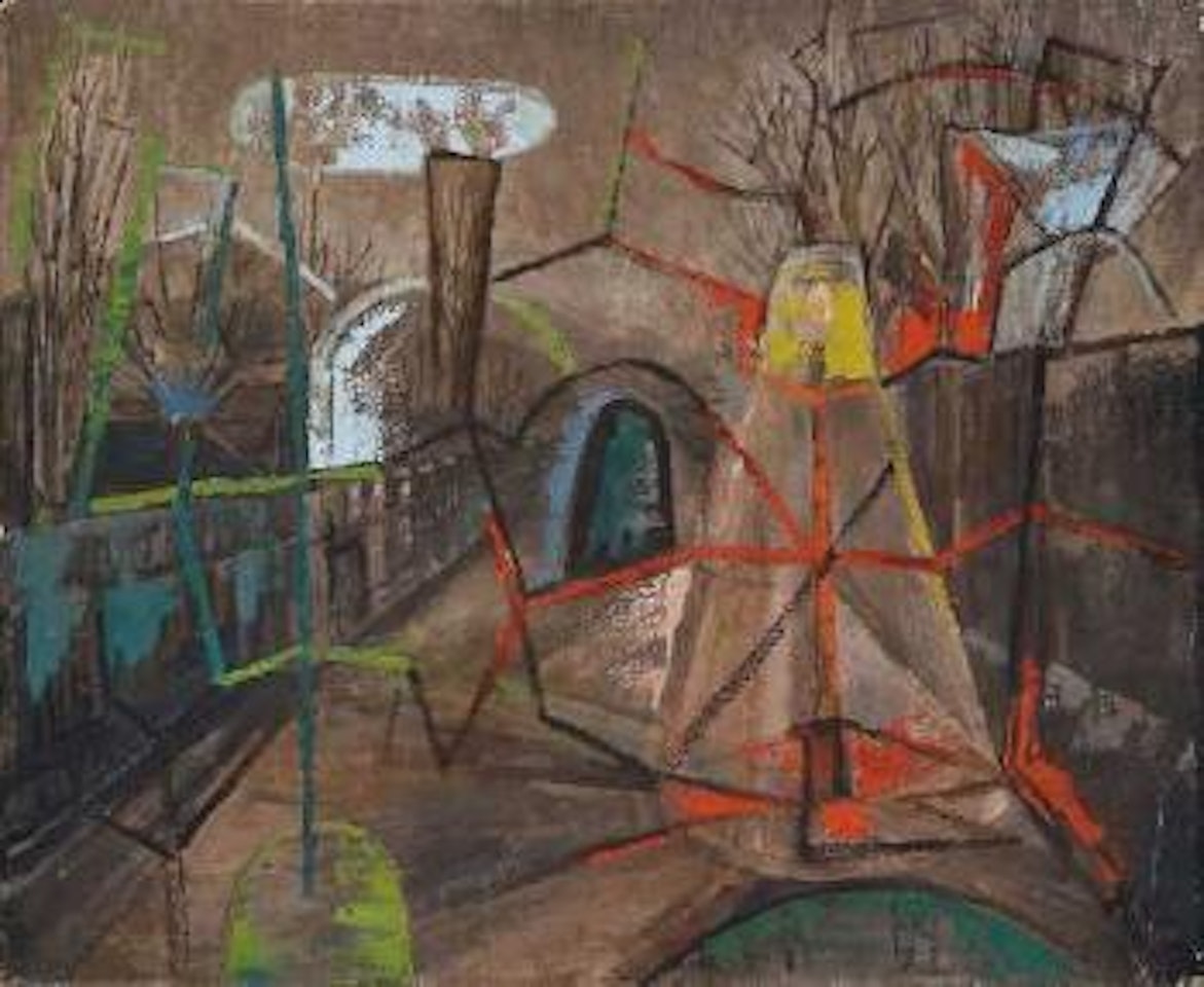 Laubengelände I by Hannah Höch
