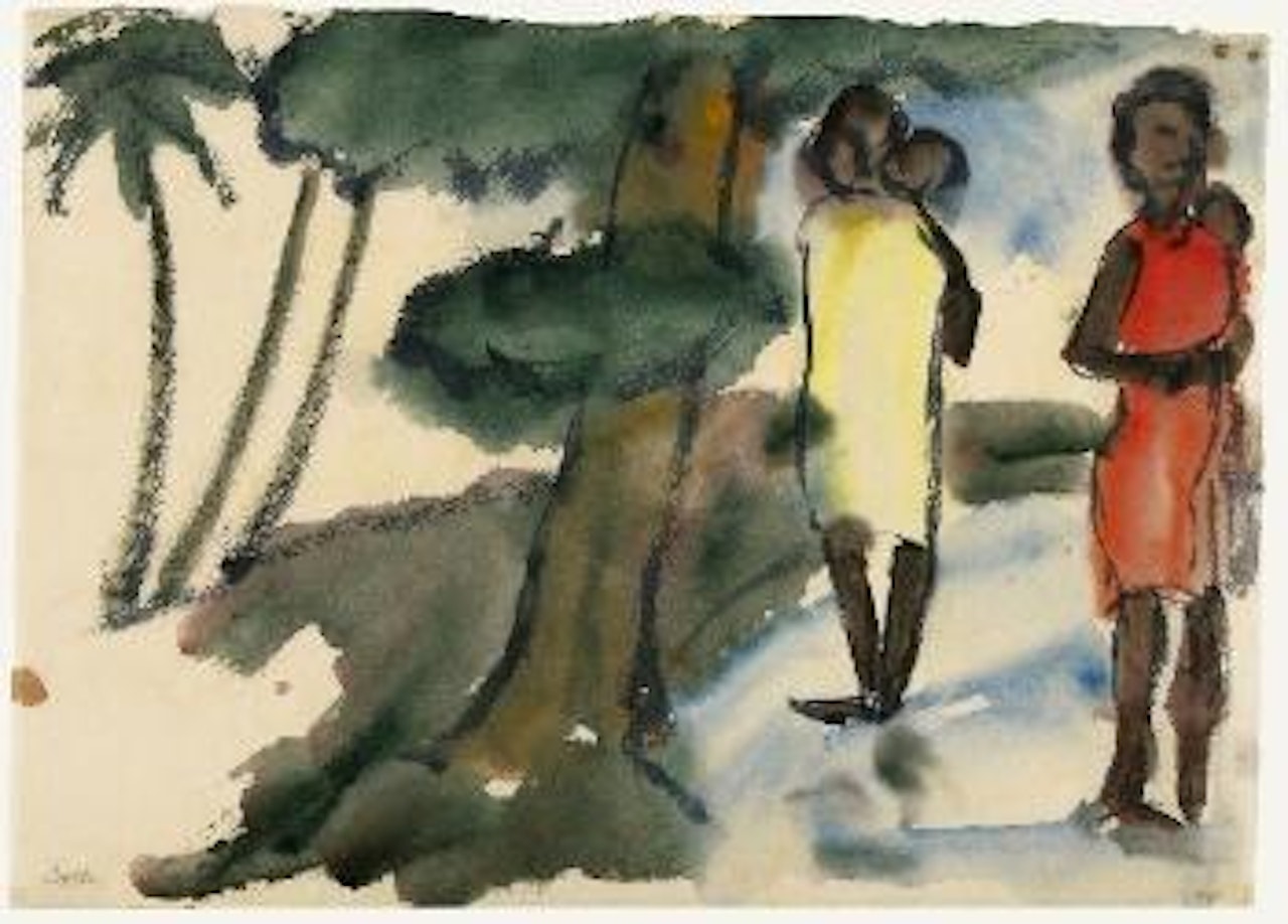 Frauen in Neuguinea by Emil Nolde