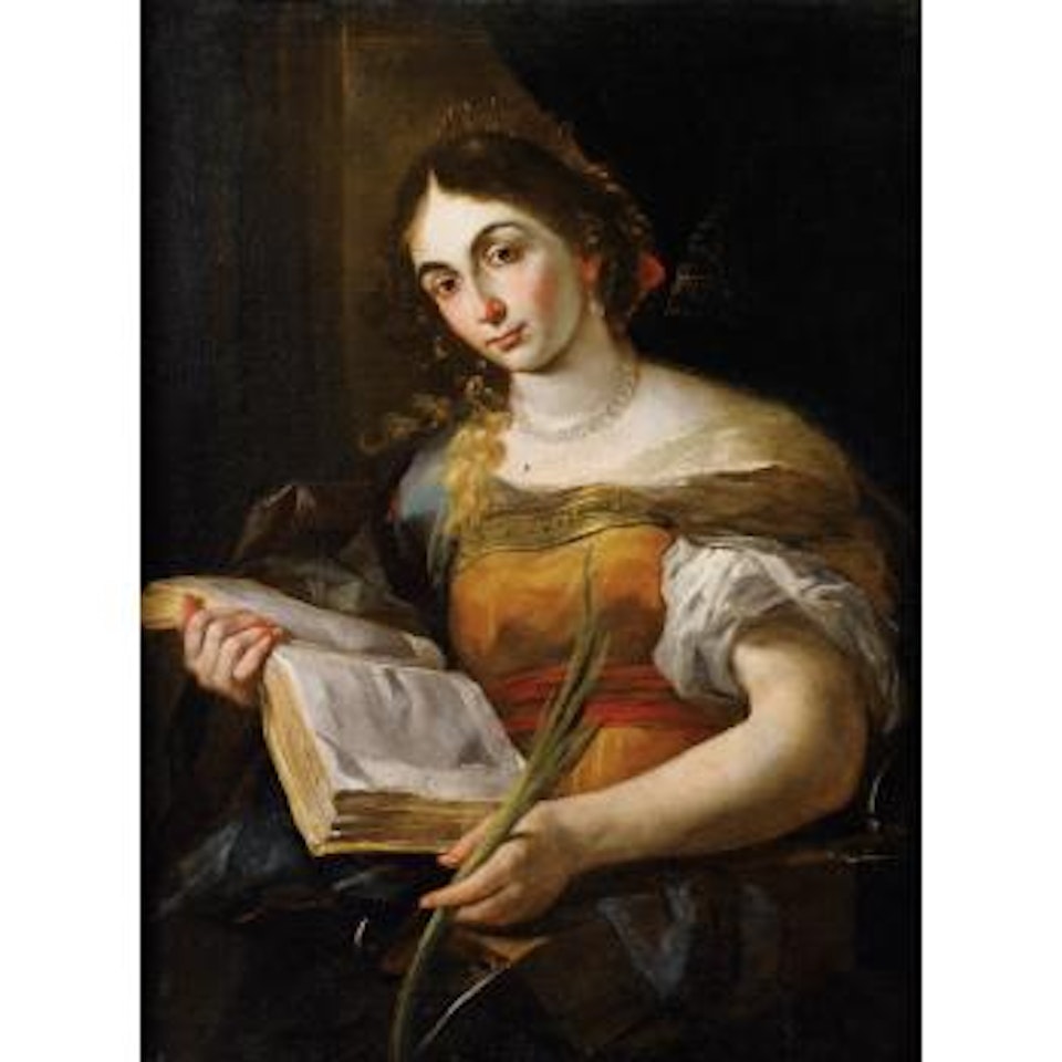 Sainte Catherine by Neapolitan School