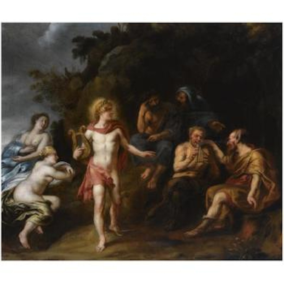 The Musical Contest Of Apollo And Pan by Jacob Jordaens