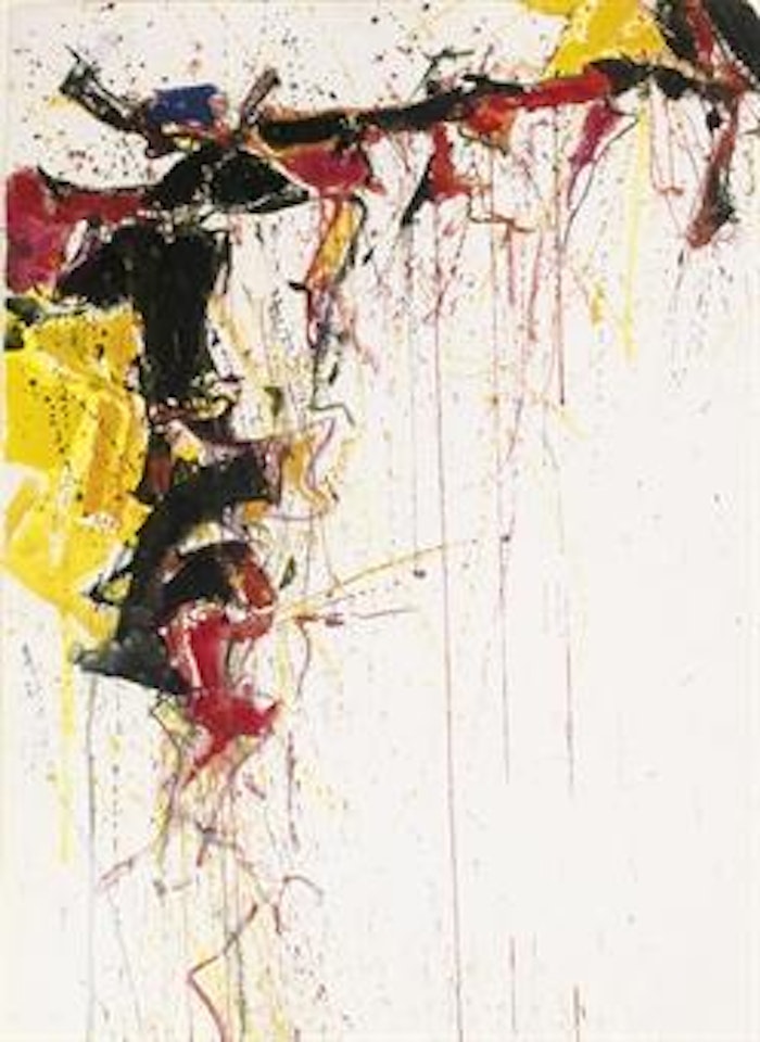 Yellowed by Sam Francis