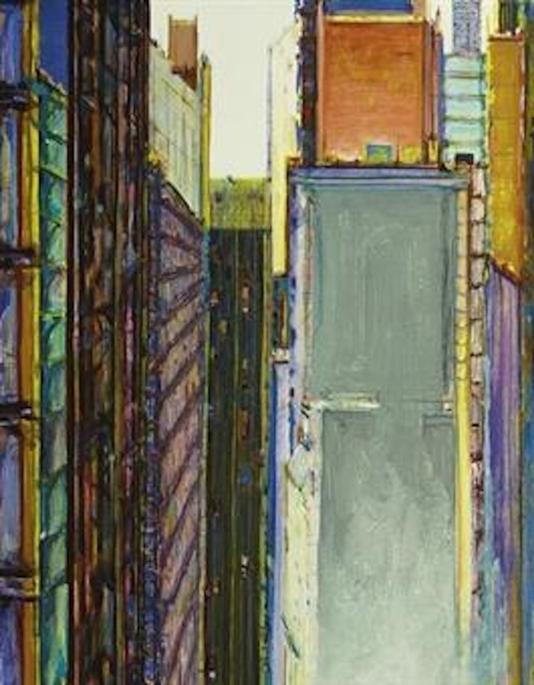 Untitled (Cityscape) by Wayne Thiebaud