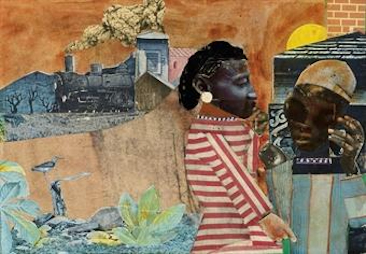 Sunset Limited by Romare Bearden