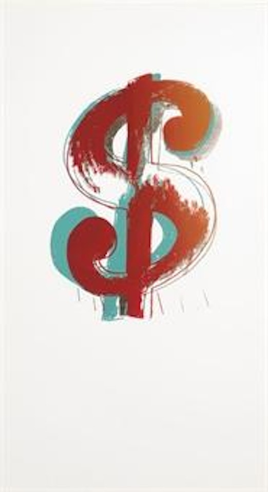 Dollar Sign by Andy Warhol