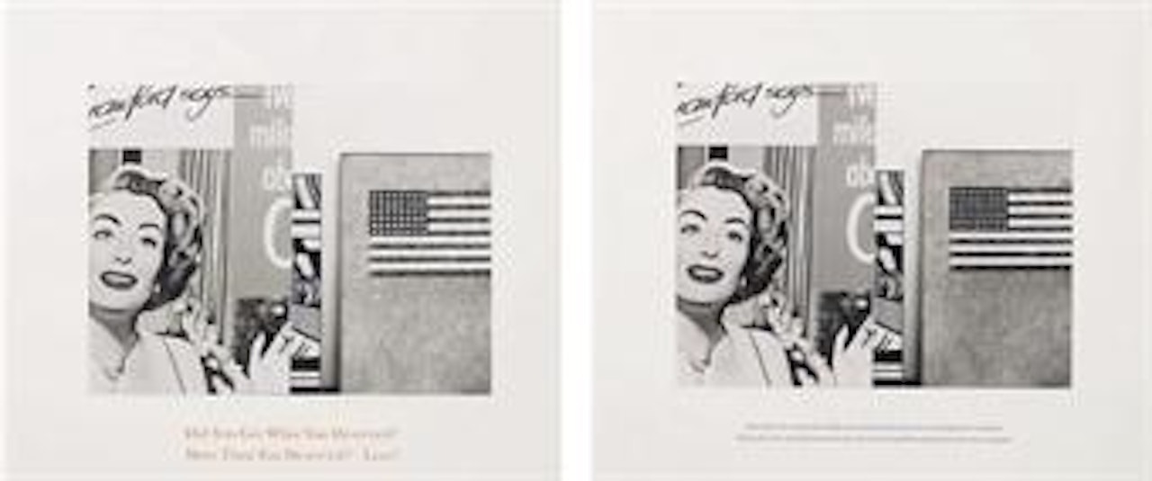 Two Pictures by Louise Lawler