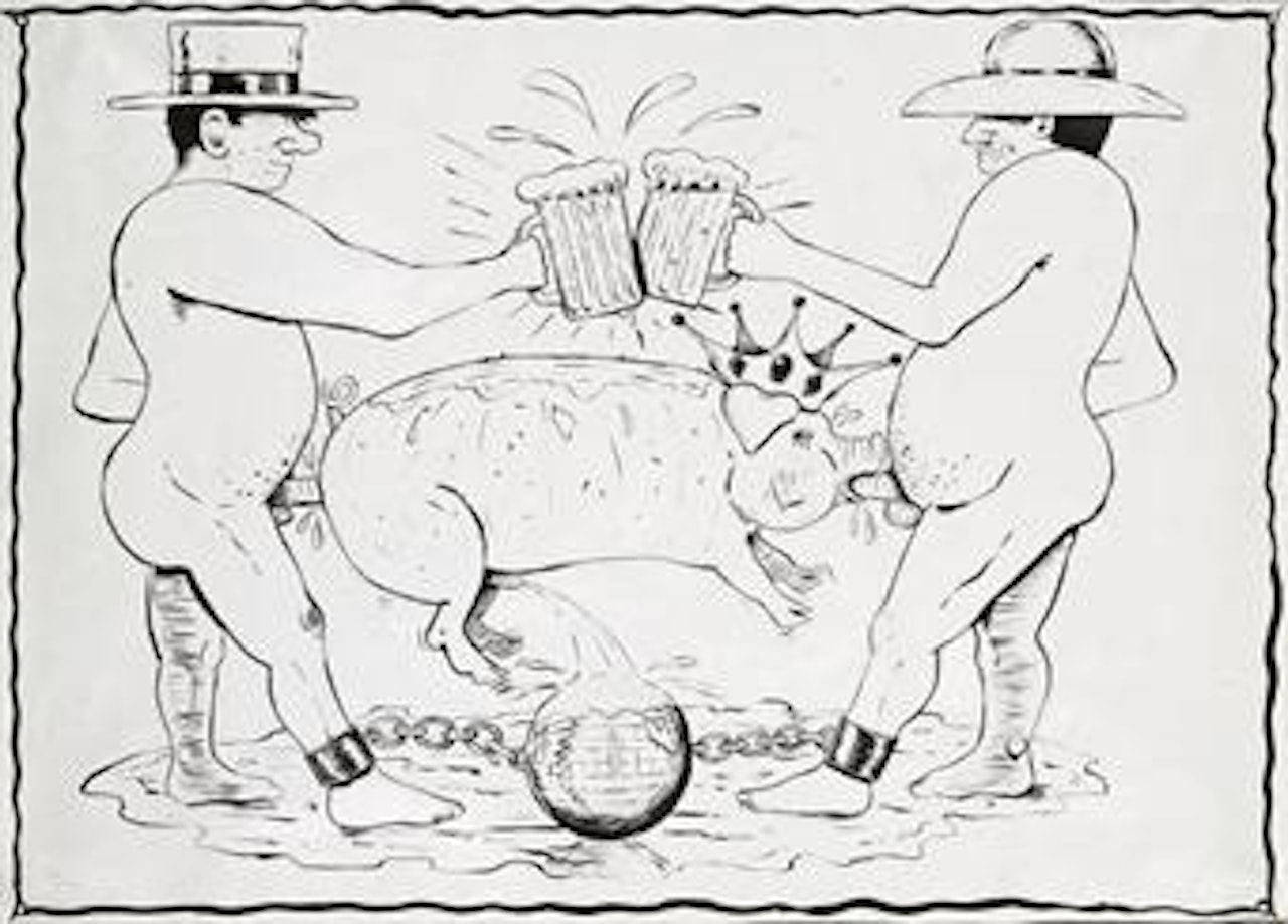 Royally Porking his Lordship by Mike Kelley