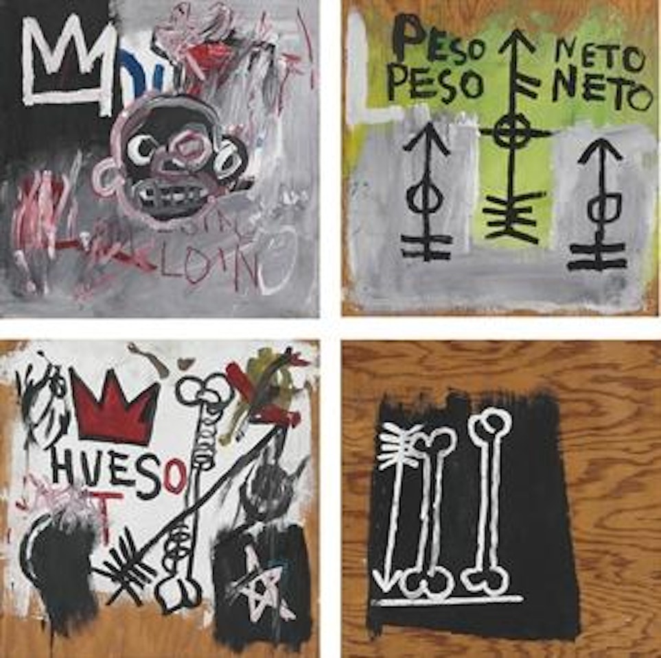 Peso Neto by Jean-Michel Basquiat