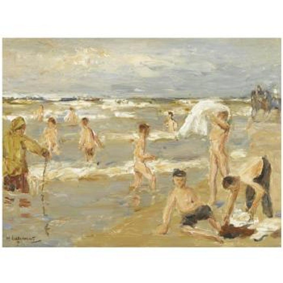 Badende Knaben (Boys Bathing) by Max Liebermann